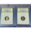 Image 4 : x5 INB Roosevelt Dimes Including Brilliant Uncirculated & DCAM Gem Proof, Assorted Years