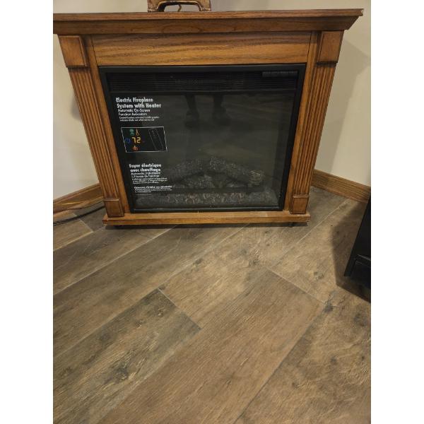 Like New Electric Fireplace