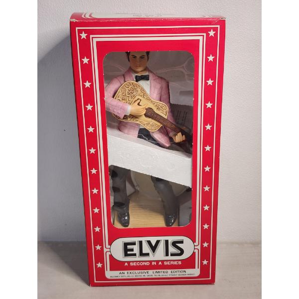 Limited Edition Elvis Presley Ceramic McCormick Empty Whiskey Bottle Still In Box Second in a Series