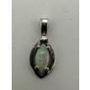 Image 2 : 10k Gold Pendant with Opal Stone 1.1g
