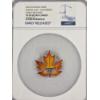 Image 1 : NGC- 2016 CANADA $20 MAPLE LEAF 1 OZ SILVER - COLORIZED EARLY RELEASES - PF 69 ULTRA CAMEO