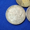 Image 3 : Three 1921 Silver Morgan Dollars - 90% Silver U.S. Coins 