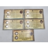 Image 1 : U.S. Mint Nickel Sets: 5 Different Styles of U.S. Nickels in Sealed Info Cards! 