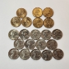 Image 1 : Lot of Assorted U.S. Dollar Coins: Presidential, Sacagawea, & Susan B. Anthony - Face Value: $21.00