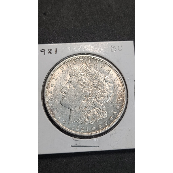 1921 90% Silver Morgan Dollar - Great Condition