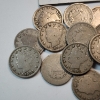 Image 2 : Lot of 25 Assorted United States "V" Nickels - FV: $1.25