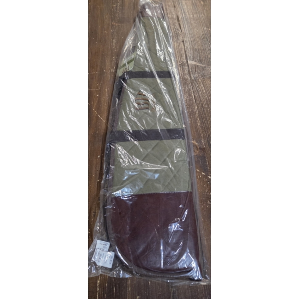 Brand New BH Outdoors Quilted Olive Green With Brown Accents 46'' Rifle Case 