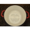 Image 2 : Mueller Cast Iron and Enamel Dutch Oven in Red - 10" Mouth