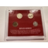 Image 4 : 4 - Rare United States Coins In A Display Case - Silver Mercury Dime, Indian Head Penny & More