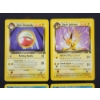 Image 4 : Four Vintage Team Rocket "Dark" Pokemon Trading Cards /82 - Ft. Vaporeon, Jolteon & More! 
