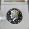 Image 2 : NGC Graded PF 70 Ultra Cameo 2002-S 90% Silver Kennedy Half Dollar 