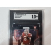 Image 2 : 2021 Panini Chronicles Trey Lance PB-4 Prizm Black Rookie Card - SGC GM 10