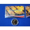 Image 6 : (3) Black Ruthenium Buffalo Nickels & (2) 24K Gold-Plated Bicentennial Quarters