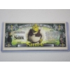 Image 2 : Original Shrek Dream Works One Million Dollar Bill In Protective Case - Mint Condition