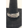 Image 2 : Men's 10K White Gold Channel Set Diamond Band Ring - Size 9.5 - Weight: 6.8g