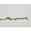Image 7 : 14K Gold Herringbone Chain Approx. 16in - Some Tangles/Damage - TW: 25.8g