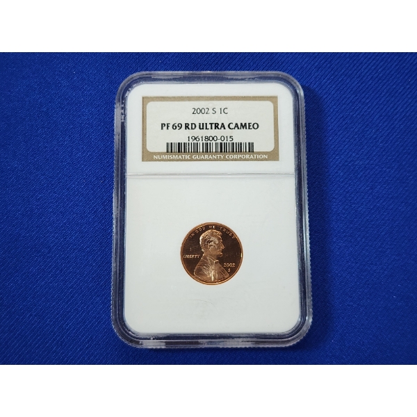 NGC PF 69 RD Ultra Cameo 2000-S Lincoln Memorial Cent