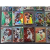 Image 3 : Large Lot of 28 Asstd Veteran Parallel Football Trading Cards- Near Mint - Mostly Nick Chubb & More!