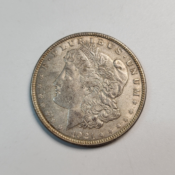 1921 United States Silver Morgan Dollar - 90% Silver 