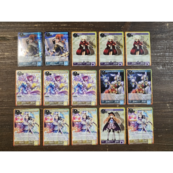 Assorted "Force Of Will" Trading Cards