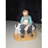 Image 2 : Lot of 6 Emmet Kelly Clown Porcelain Figurines - The Circus Collection