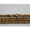 Image 3 : Gold-Tone Sterling Silver 36" Twist Chain Necklace TW: 32.0g