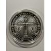 Image 2 : Founded In Jesus Christ Commemorative .999 Silver Plated Challenge Coin - Mint Condition