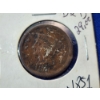 Image 2 : 1851 United States Braided Hair Large Cent 