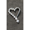 Image 10 : Gold Filled Rose Brooch, Sterling Heart Pendant & Other Assorted Costume Jewelry 