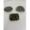 Image 2 : 3 Belt Buckles - Western Buckle - Cannibis Leaf - Columbia 