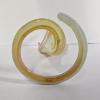 Image 3 : Vintage Mid-Century Modern Hand-Blown Art Glass Vase