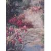 Image 2 : 52" by 34" Floral Tapestry As Shown In Excellent Condition