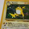 Image 2 : Raichu 16/130 Holo Rare Base Set 2 Vintage Pokemon Trading Card With Holo Swirl ~ NM Condition 