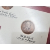 Image 10 : Framed "Strange But True" Lincoln and Kennedy Coin Collection Including 90% & 40% Silver Half Dollar