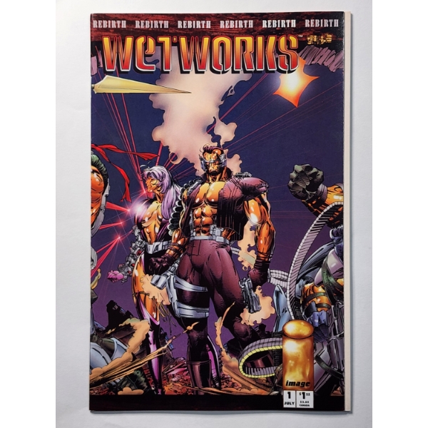 Wetworks Comic Book #1 ~ By Image Comics ~ INCREDIBLE CONDITION & POSTER STILL INTACT!