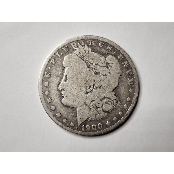1900 UNITED STATES MORGAN SILVER DOLLAR MINTED IN NEW ORLEANS! 90% Silver United States Coin!
