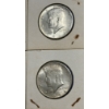 Image 3 : Lot of 4 90% Silver 1964 Kennedy Half-Dollars, FV $2.00