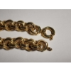 Image 3 : Stunning 14K Yellow Gold Fancy Textured Link Bracelet 8" TW: 28.1g