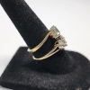 Image 2 : Two Beautiful 10K Yellow Gold Rings Sizes ~6-7.5 - TW: 3.9g