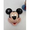 Image 2 : Vintage Mickey Mouse Face wall mask Plaque for wall hanging ~9 inches 