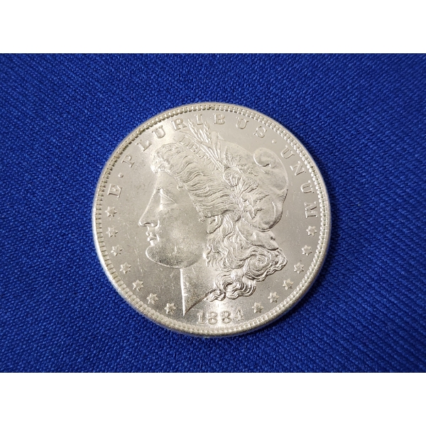 1884 90% Silver Morgan Dollar
