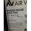 Image 2 : New In Box- Air Vent Inc. Whole House Attic Fan 30'' Belt Drive Cools Homes Up To 1900 Sq Ft.