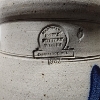 Image 3 : Rowe Pottery Works 1987 Handmade Crock Ft. Brid Painting on Side ~ Stands About 9 Inches Tall