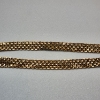Image 3 : 14K Yellow Gold Multi-Row Mesh Link Bracelet - 8" - Total Weight: 5.4g