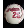 Image 3 : Excellent Condition Collectors Cleveland Indians Baseballs Including Wood Ball! 