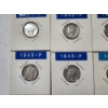 Image 2 : x10 Assorted Years 90% Silver Mercury Dimes FV: $1.00