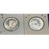 Image 1 : Lot of 2 90% Silver 1964 Kennedy Half-Dollars, FV $1.00
