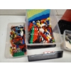 Image 2 : Large Assortment of Vintage Lego's & Blocks - Totes & Tubs Included!