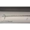 Image 6 : Sterling Silver 7" Tennis Bracelet With 1/2 Ct Diamonds - Weight: 8.3g