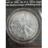 Image 2 : 2001 United American Silver Eagle .999 Fine Silver Coin - Mint Condition